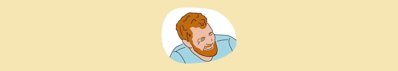 Illustration eines Mannes