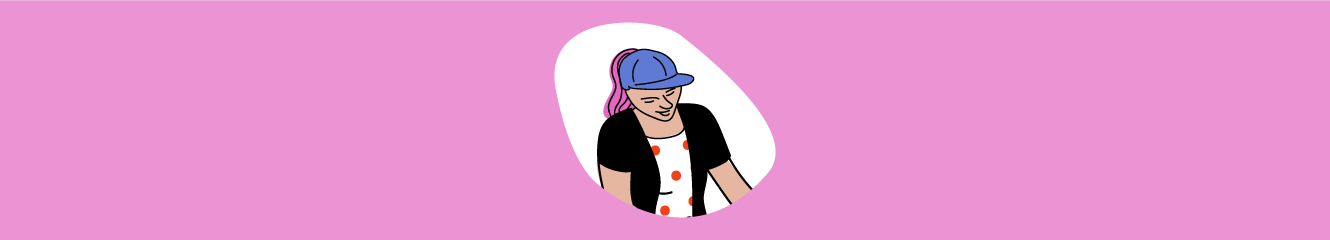 Illustration einer Frau