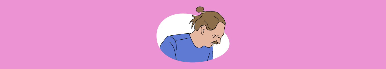 Illustration eines Vaters