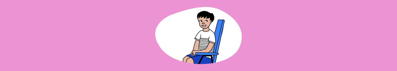 Illustration eines Jungen