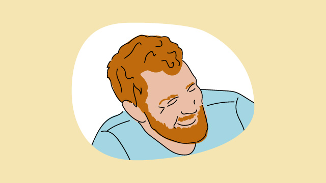 Illustration eines Mannes